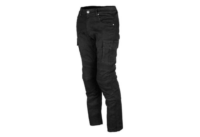 gms Motorradhose GMS Lizard Cargo Motorrad Textilhose Knieprotektoren enthalten von gms