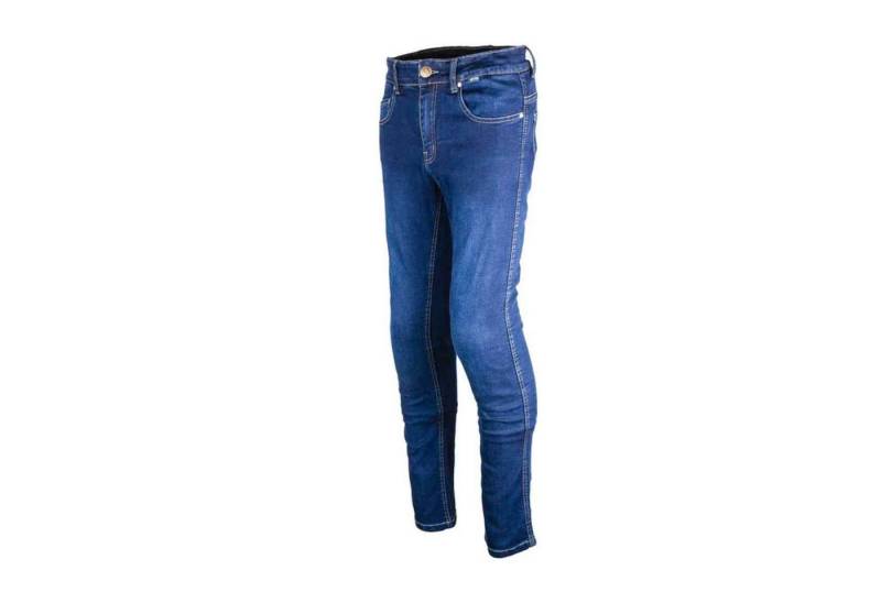 gms Motorradhose GMS Rattle Slim Damen Motorradjeans Knieprotektoren enthalten von gms