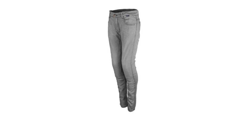 gms Motorradhose GMS Rattle Slim Damen Motorradjeans Knieprotektoren enthalten von gms