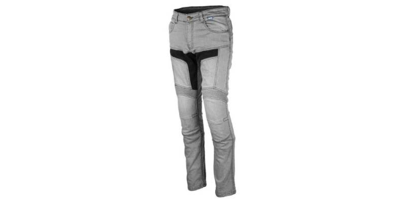 gms Motorradhose GMS Viper Motorradjeans Knieprotektoren enthalten von gms