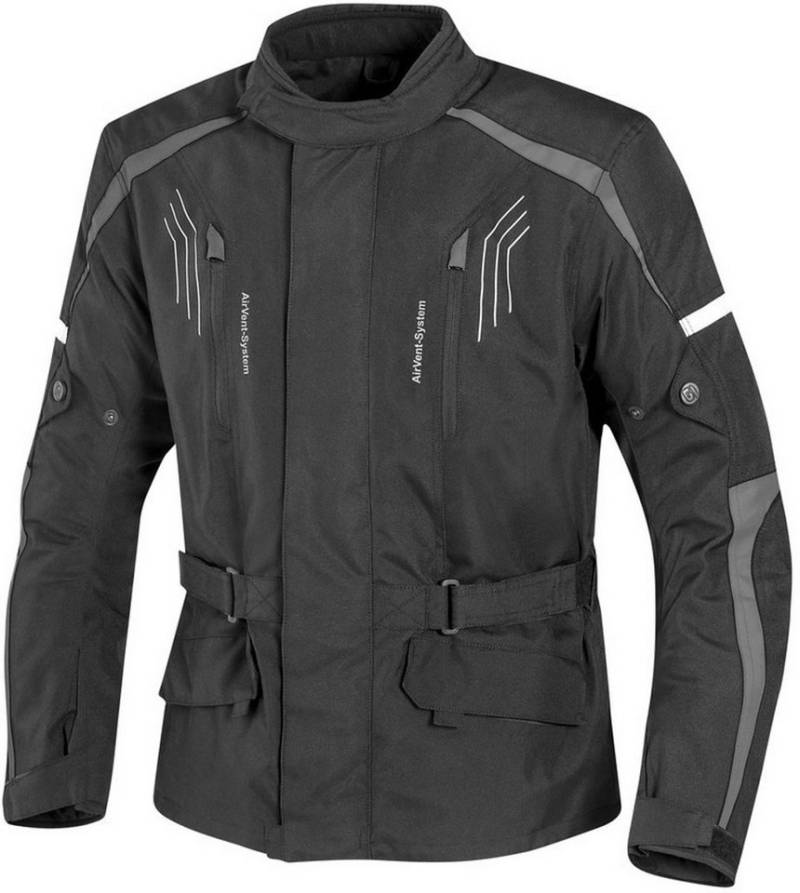gms Motorradjacke GMS Dayton Motorrad Textiljacke herausnehmbares Innenfutter,wasserdicht von gms
