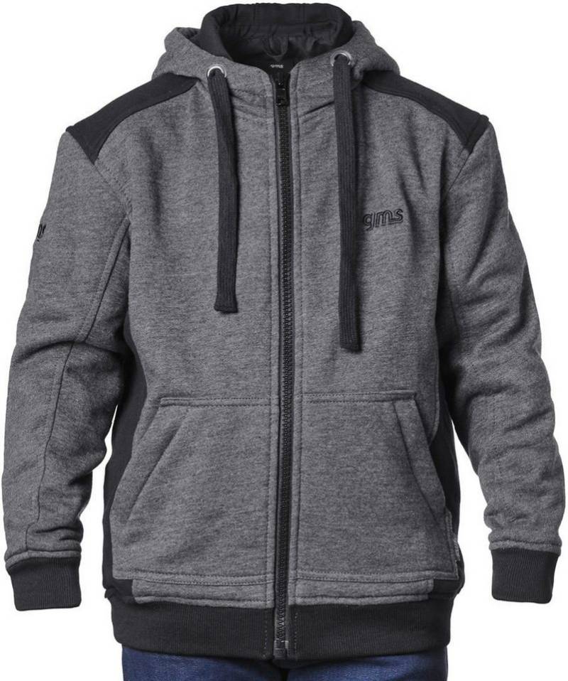 gms Motorradjacke GMS Grizzly Kinder Motorrad Zip Hoodie abriebfest von gms
