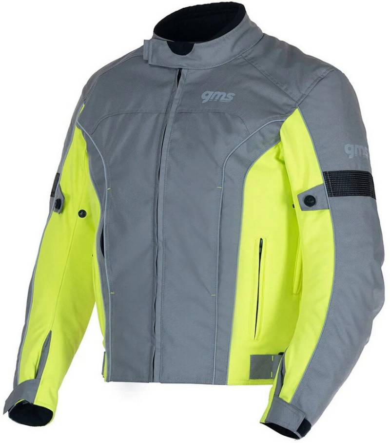 gms Motorradjacke GMS Lagos wasserdichte Motorrad Textiljacke von gms