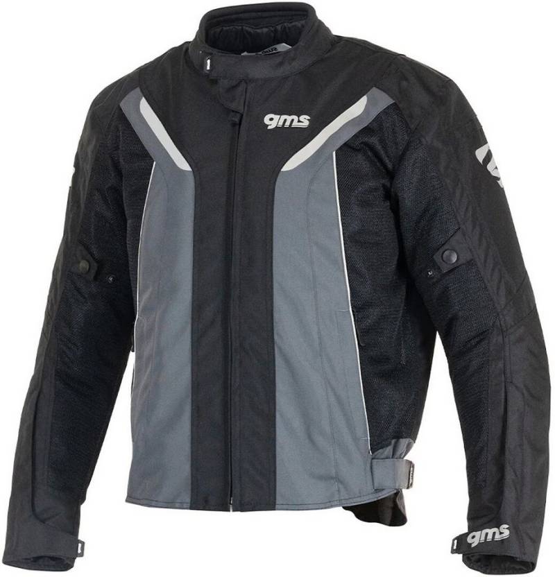 gms Motorradjacke GMS Meshblouson Ventura Motorrad Textiljacke herausnehmbares Innenfutter,herausnehmbare Membrane,wasserdicht von gms