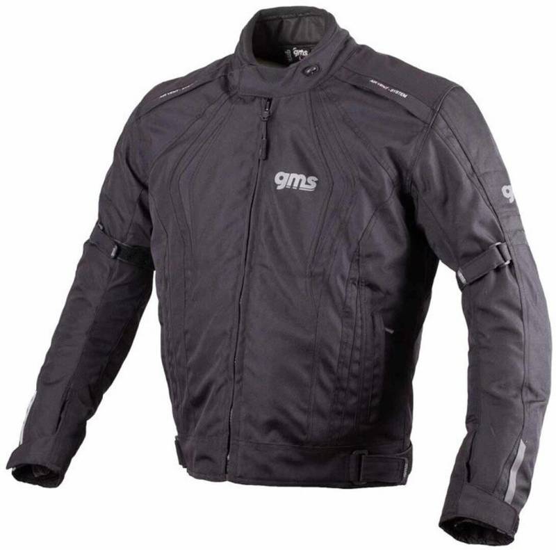 gms Motorradjacke GMS Pace Motorrad Textiljacke (winddicht, wasserdicht) Wasserdicht Atmungsaktiv winddicht reflektierende reißverschluss von gms