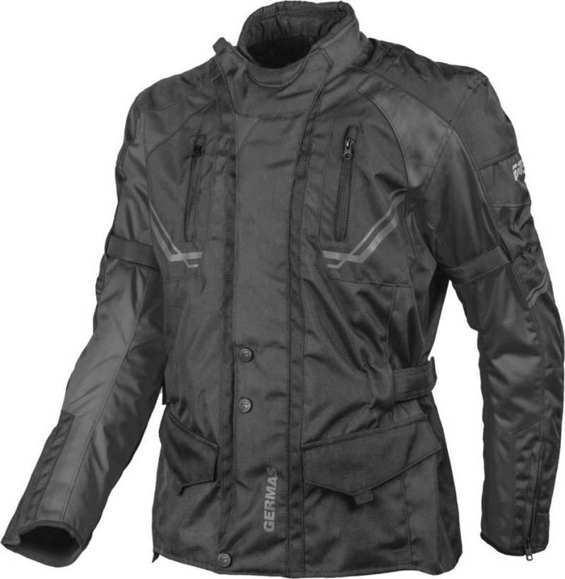 gms Motorradjacke GMS Taylor Motorrad Textiljacke herausnehmbares Innenfutter,wasserdicht von gms