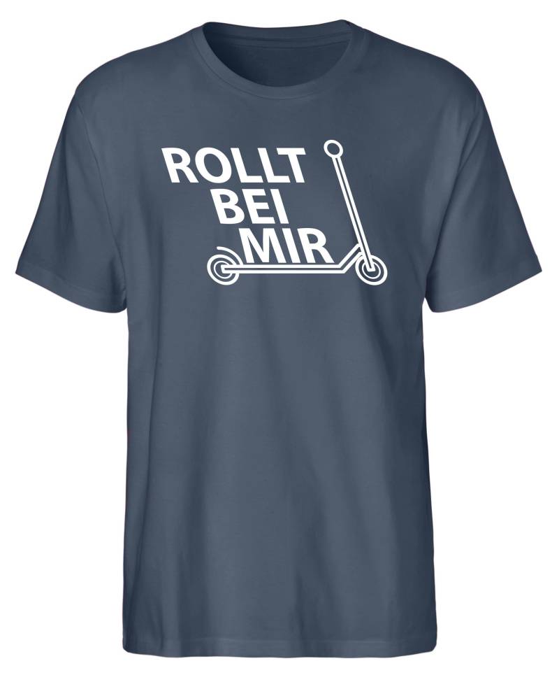 Scooter Roller Stuntscooter T-Shirt Aus Fairer Bio-Baumwolle Bedruckt in Deutschland Für Kinder Und Erwachsene - Perfektes Geschenk von goShirtsDE