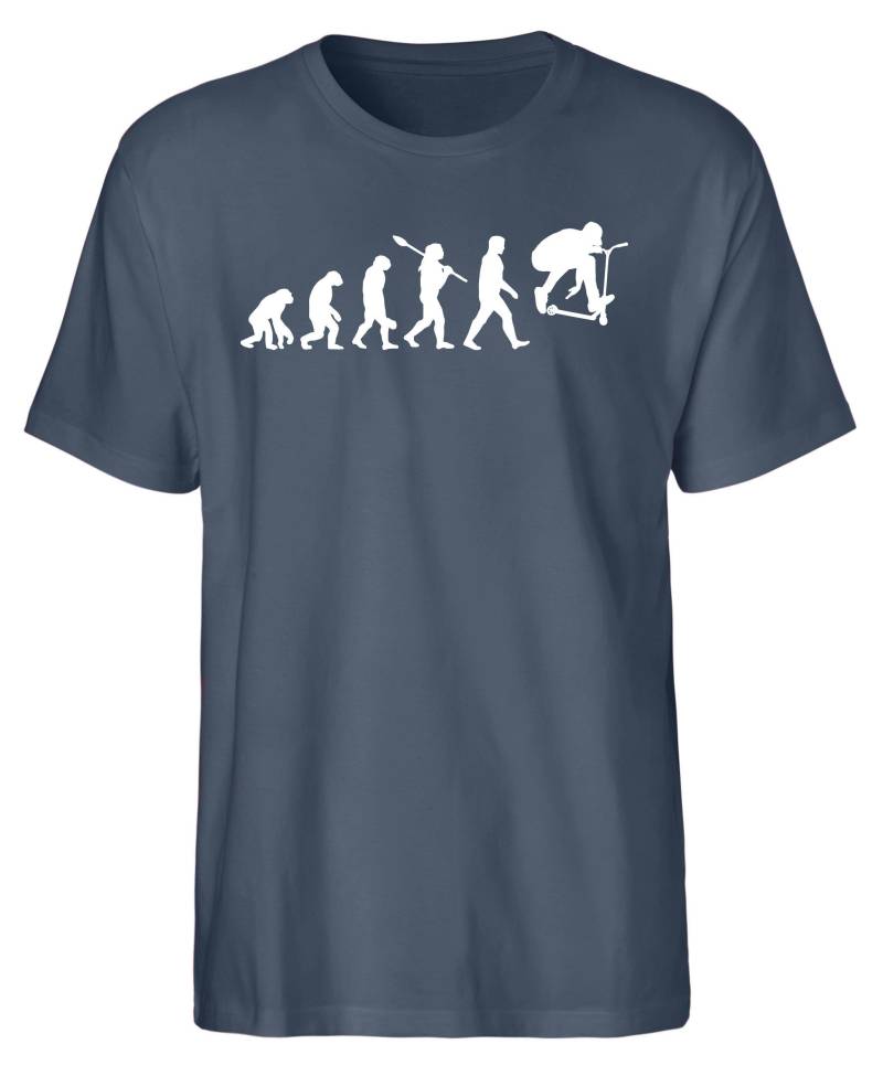 Scooter Stuntscooter T-Shirt Aus Fairer Bio-Baumwolle Bedruckt in Deutschland - Perfektes Geschenk Für Kinder Und Erwachsene von goShirtsDE