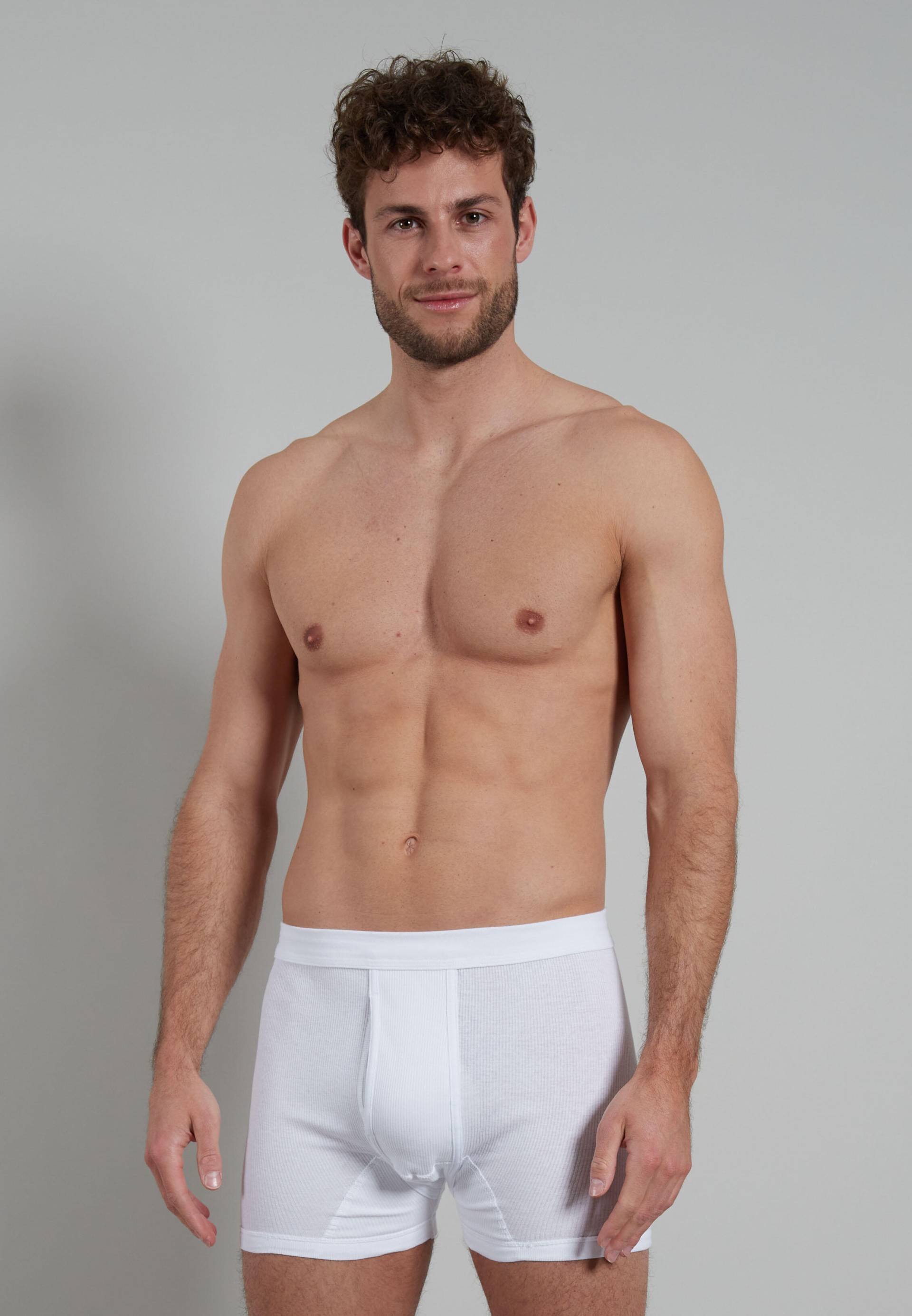 götzburg bodywear - GÖTZBURG Herren Pants uni 1er Pack weiss - Gr. - 7 von götzburg bodywear
