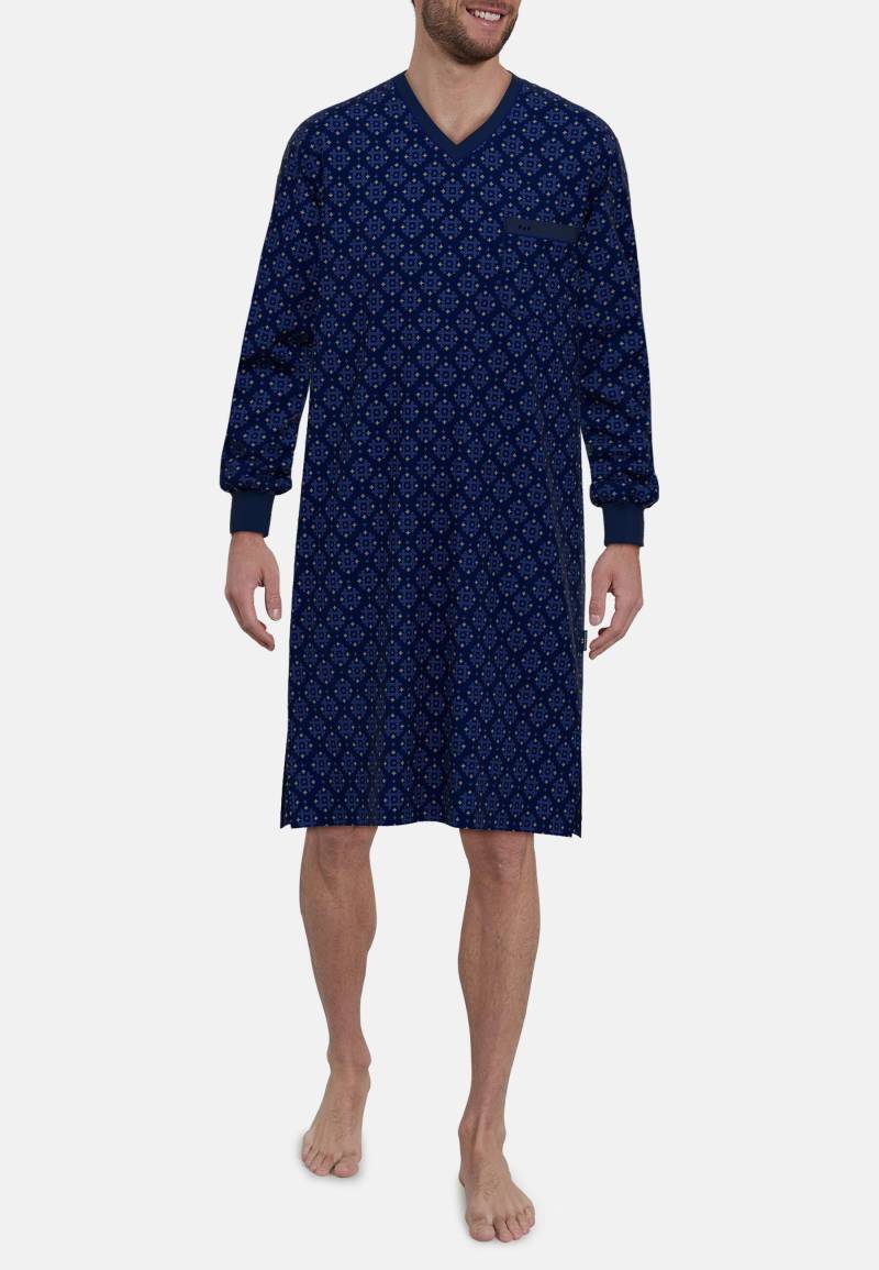 götzburg bodywear - Nachtwäsche Männlich blau-dunkel-minimal - Gr. - 48 von götzburg bodywear