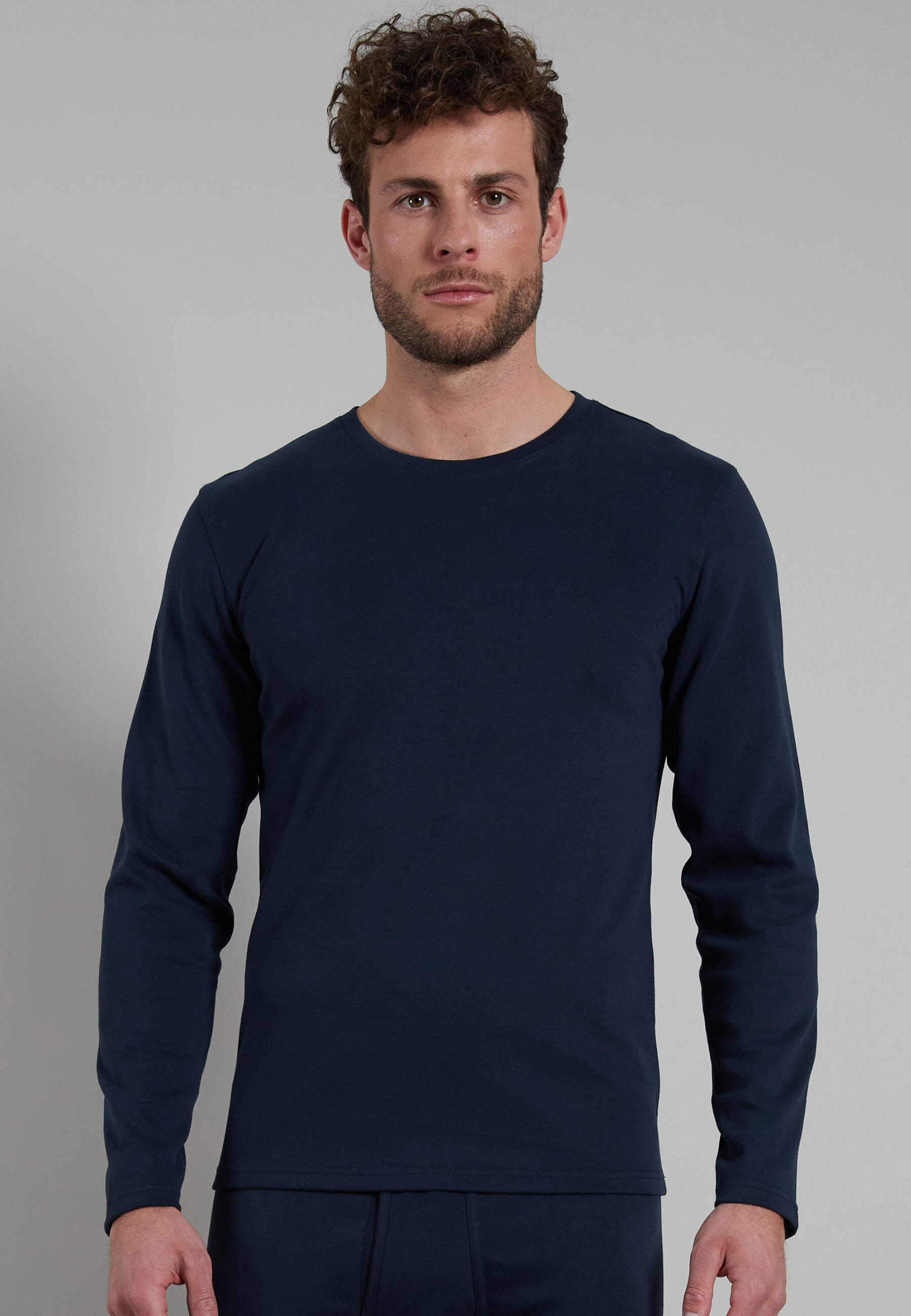 götzburg bodywear - Shirts Männlich blau-dunkel-uni - Gr. - 7 von götzburg bodywear