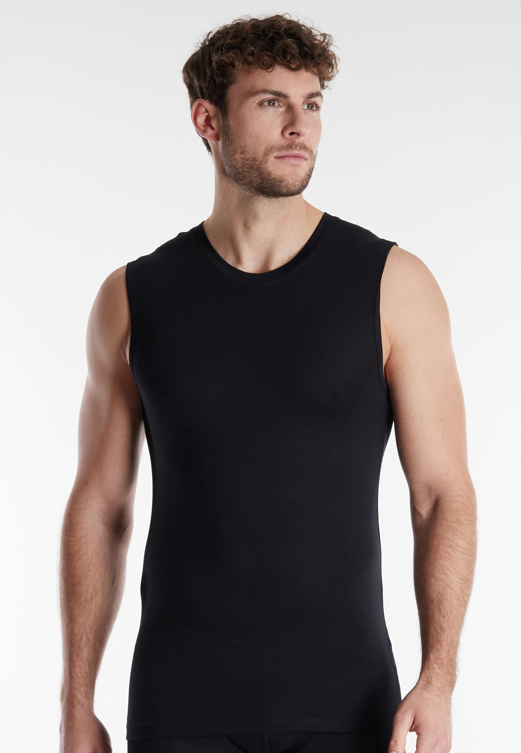 götzburg bodywear - Shirts Männlich schwarz-dunkel-uni - Gr. - 6 von götzburg bodywear