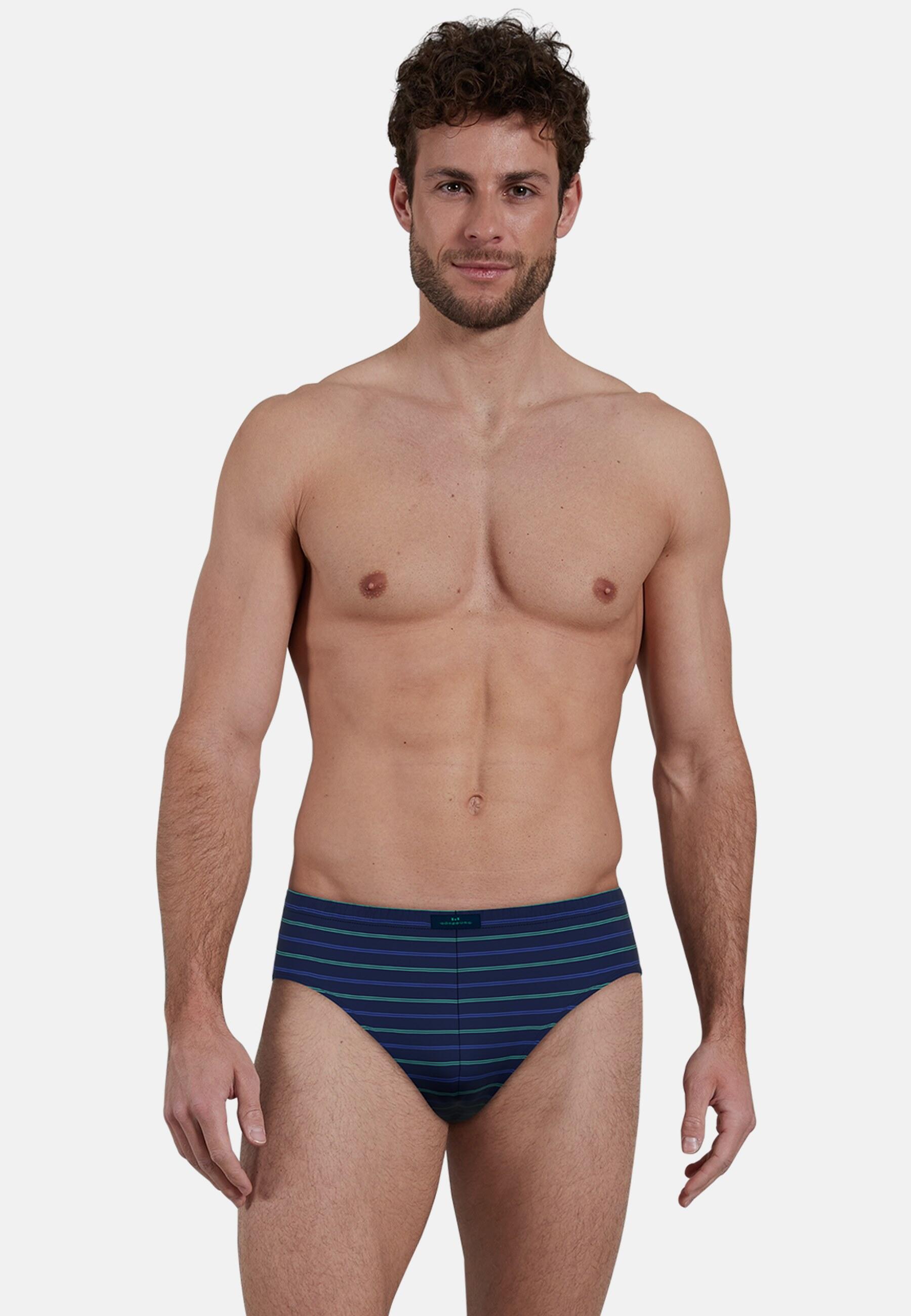 götzburg bodywear - Wäsche Männlich blau-dunkel-ringel - Gr. - 6 von götzburg bodywear