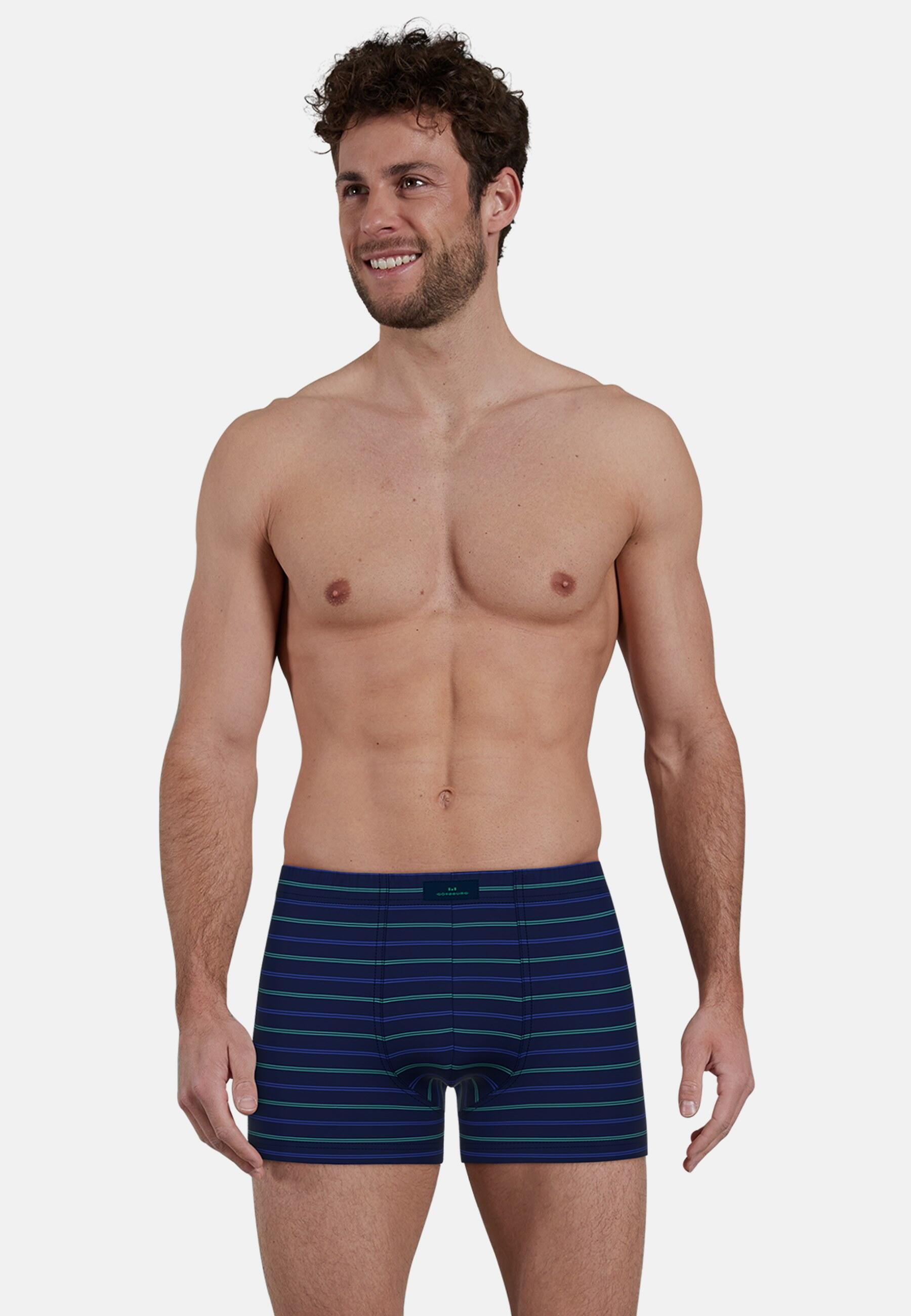 götzburg bodywear - Wäsche Männlich blau-dunkel-ringel - Gr. - 6 von götzburg bodywear