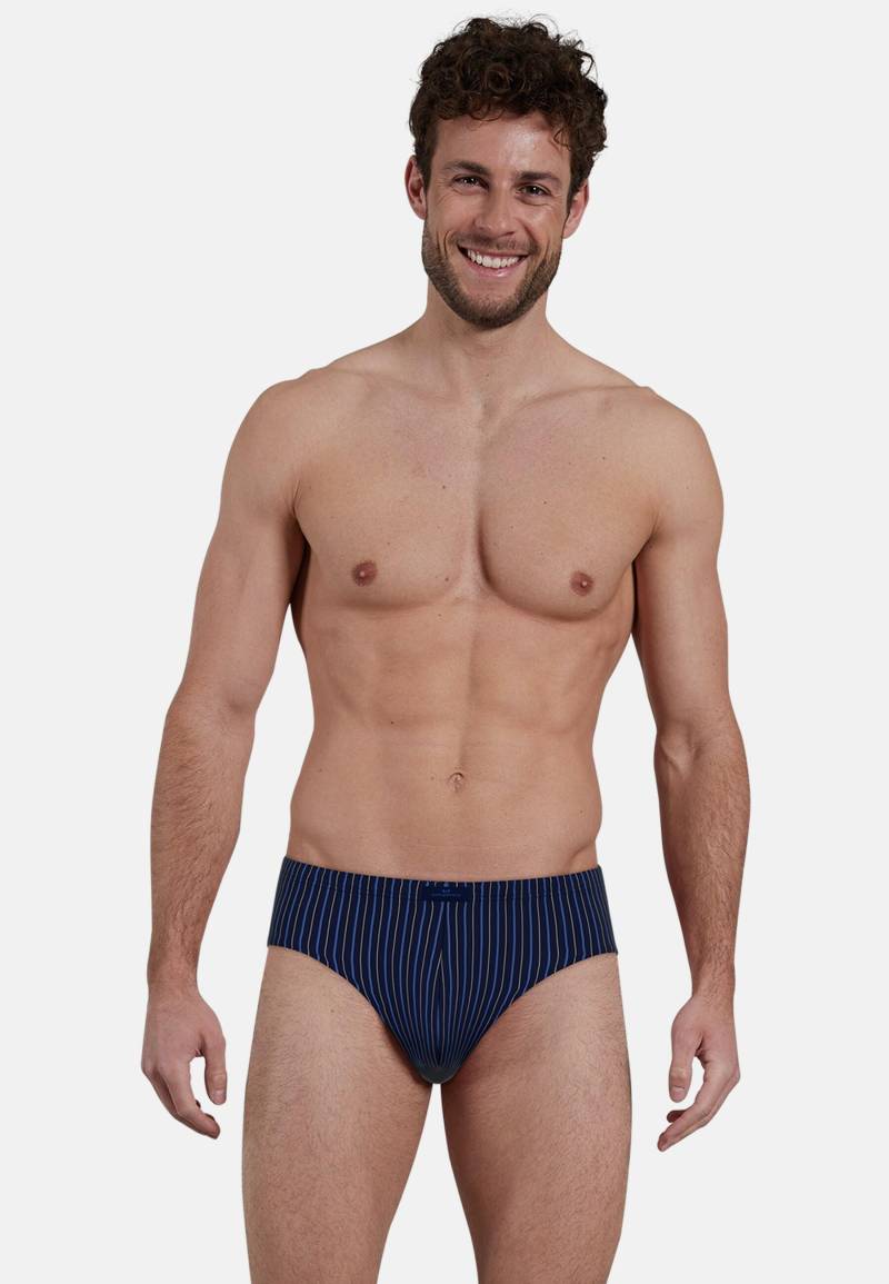 götzburg bodywear - Wäsche Männlich blau-dunkel-streifen - Gr. - 5 von götzburg bodywear