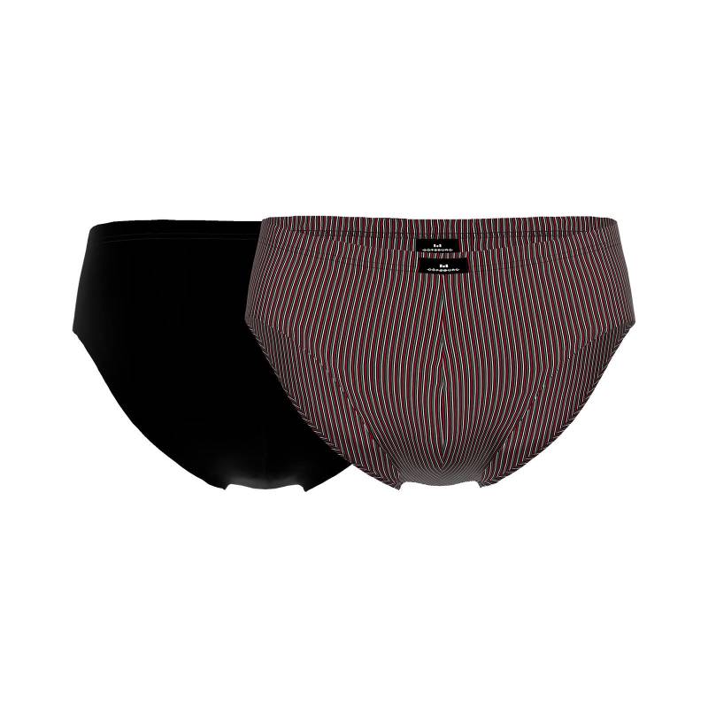 götzburg bodywear - Wäsche Männlich rot-dunkel-streifen - Gr. - 5 von götzburg bodywear