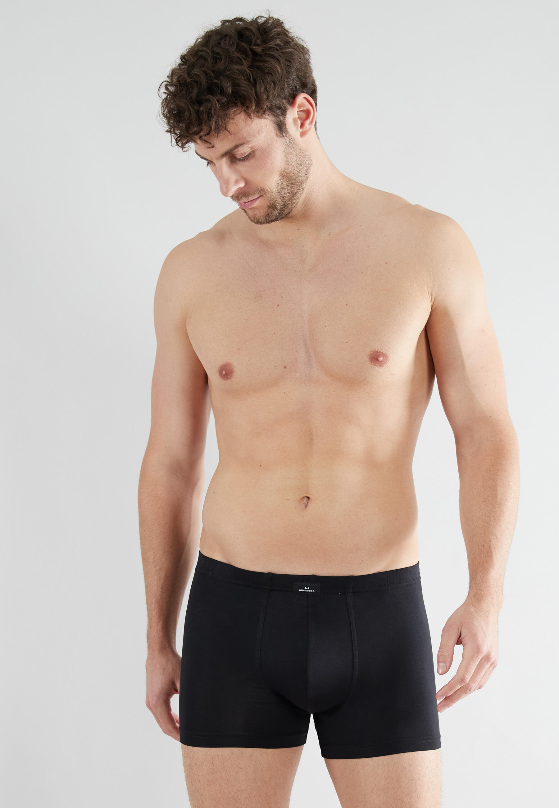 götzburg bodywear - Wäsche Männlich schwarz-dunkel-uni - Gr. - 7 von götzburg bodywear