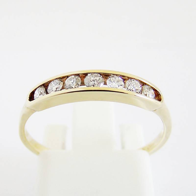 Ring Gold 585Er Brillanten 14 Kt Goldschmuck Edelstein Memory Vintage Ehering von goldboerseonline