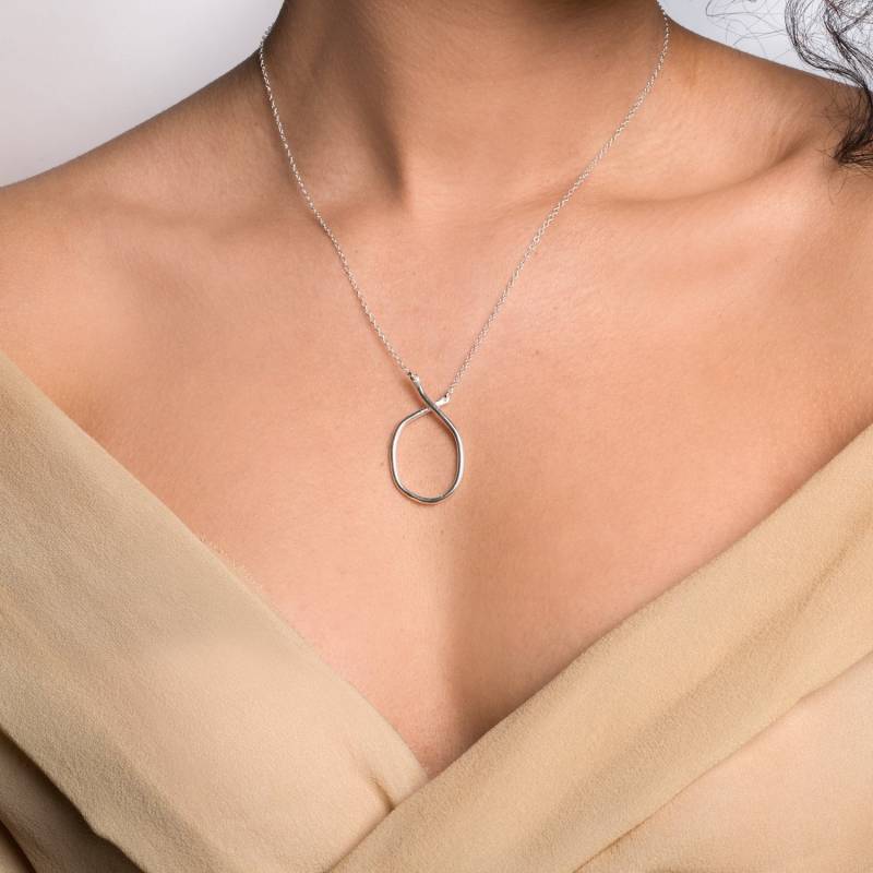 Large Odyssey Wabi Sabi Tropfen-Creolen/Handgefertigter Anhänger Aus Messing, Sterlingsilber, 14K Vergoldung Oder 10K Gold von goldeluxe