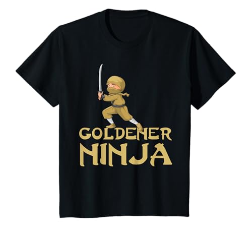 Goldener Ninja Ninja go golden Ninja T-Shirt Jungs T-Shirt Goldener Ninja Ninja go golden Ninja T-Shirt Jungs T-Shirt von goldenerninja