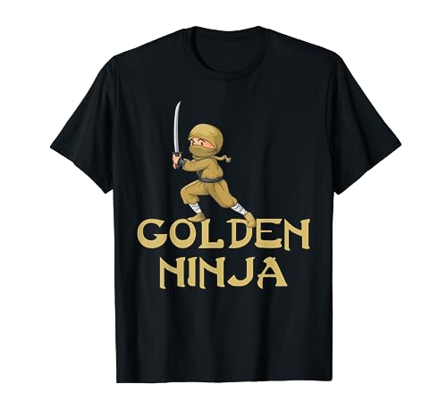 Goldener Ninja Ninja go golden Ninja Jungs T-Shirt Goldener Ninja Ninja go golden Ninja Jungs T-Shirt von goldenninja