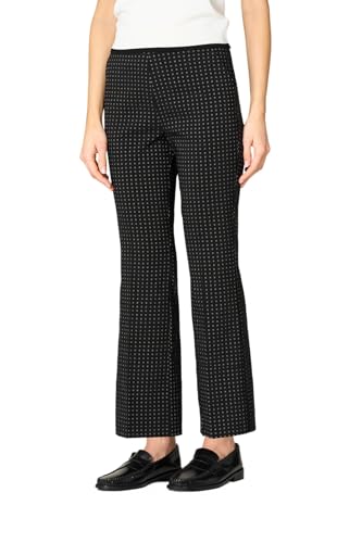 Goldenpoint Damen Leggings Flare Fantasia Krawatte mit Ausschnitt am Saum und elastischem Bund aus Viskose-Mischung, Schwarz , M Goldenpoint Damen Leggings Flare Fantasia Krawatte mit Ausschnitt am Saum und elastischem Bund aus Viskose-Mischung, Schwarz , M von goldenpoint