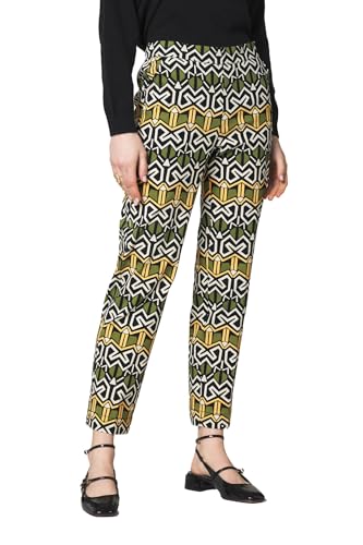 Goldenpoint Damen Leggings Straight Tribal Muster, mehrfarbig, XS von goldenpoint