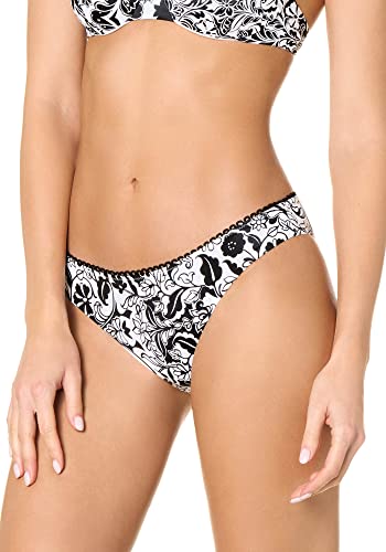 goldenpoint Bikini Damen Badeanzug Slip niedriger Schnitt VIP Lounge, Farbe Schwarz, Größe S von goldenpoint