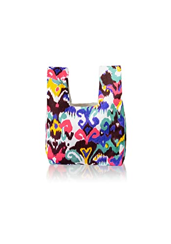 goldenpoint Mare Damen Mini-Clutch Bohemian Ikat, Farbe Mehrfarbig, Einheitsgröße von goldenpoint