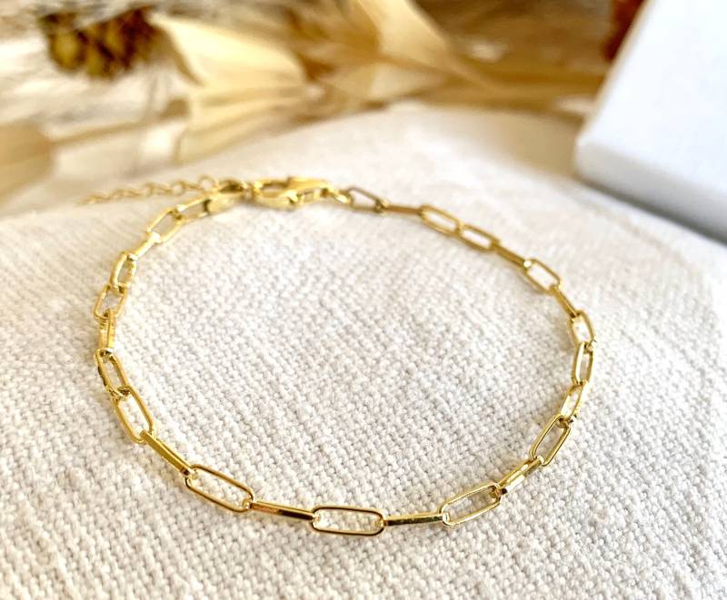 Feines Armband Damen Chain Optik Gold Kette Silber Sterling Silber Gold Zierliches Feines Armband Damen Chain Optik Gold Kette Silber Sterling Silber Gold Zierliches von goldenstrawberryDE