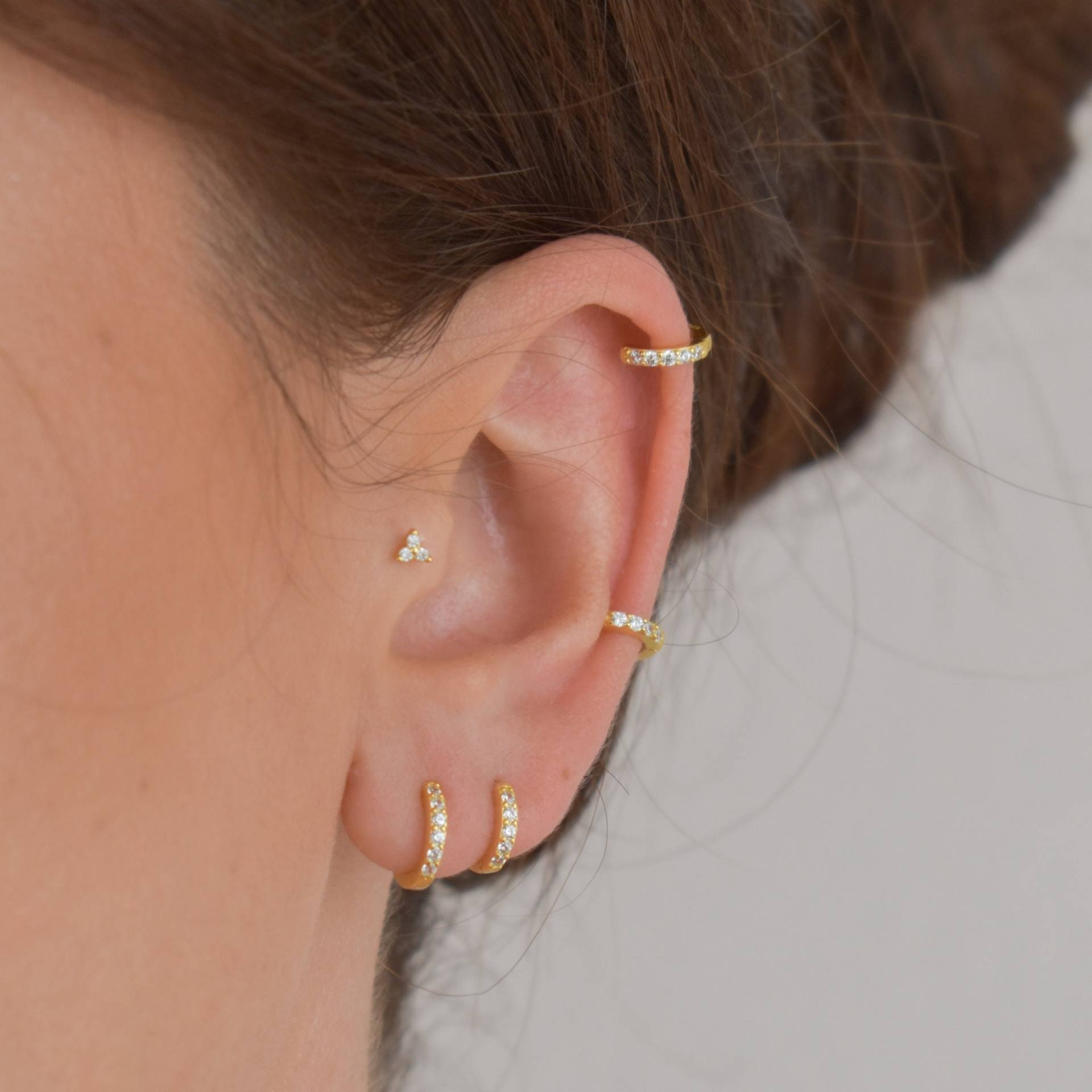 Winziges Cz Piercing Helix Gold Conch Sterling Silber 925 Minimalistisch Schmuck Tragus Gold Winziges Cz Piercing Helix Gold Conch Sterling Silber 925 Minimalistisch Schmuck Tragus Gold von goldenstrawberryDE