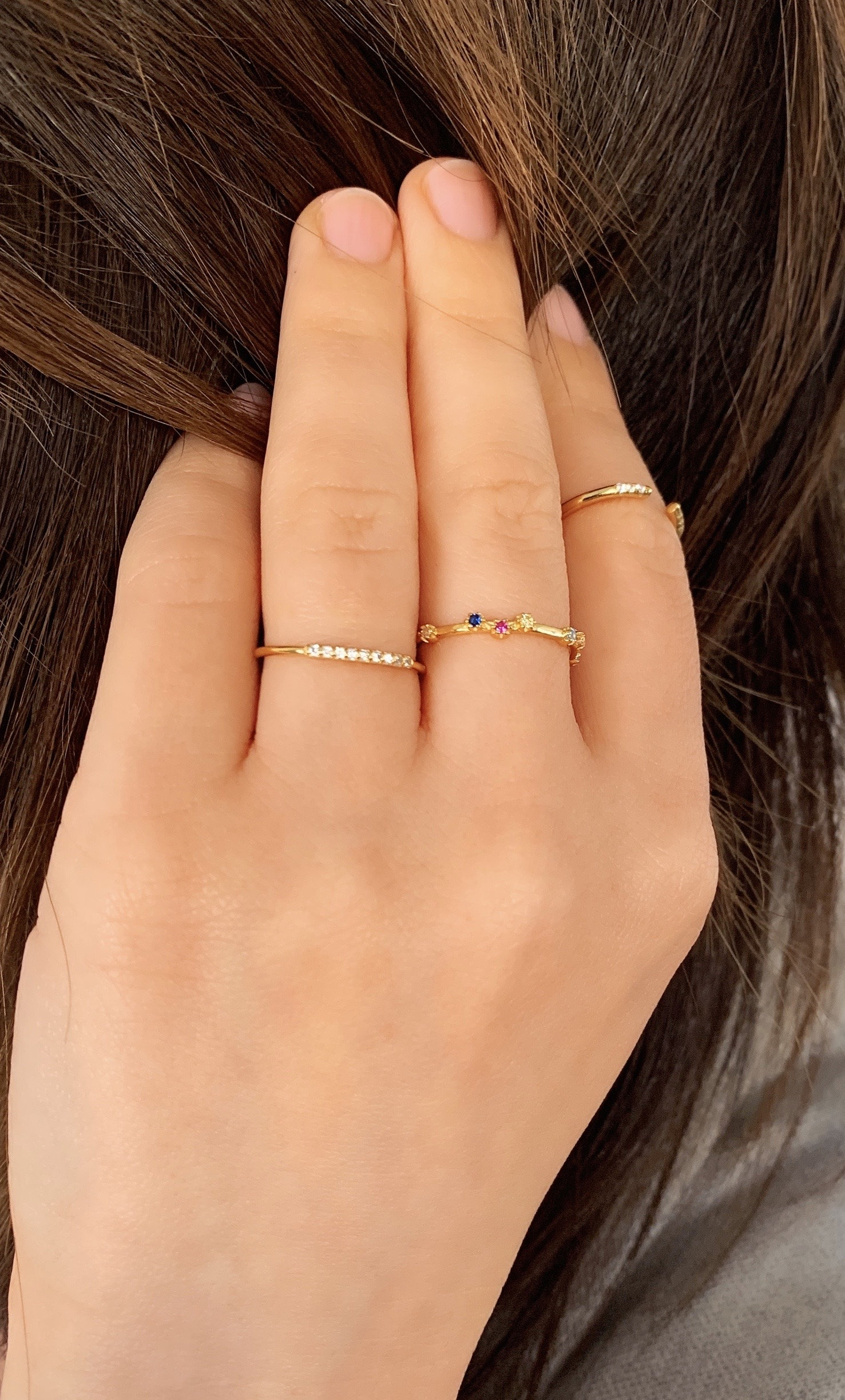 Zierlicher Ring Goldring Mit Zirkonia Feiner Silber Stapelring Gold Dünner Gold Schmuck Moderner Zierlicher Ring Goldring Mit Zirkonia Feiner Silber Stapelring Gold Dünner Gold Schmuck Moderner von goldenstrawberryDE