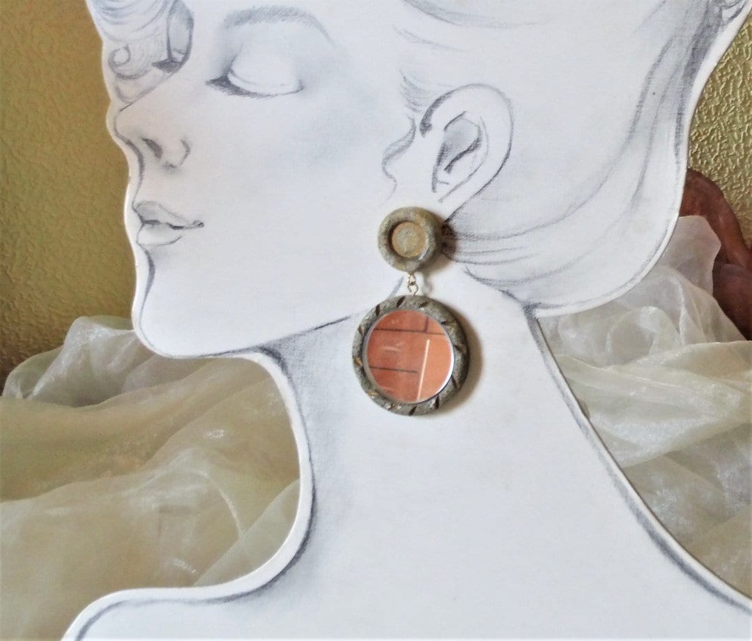 Ohrclips Spieglein, Spieglein Am Ohr Der 80Er Jahre, Glitzernde Ohrringe, Geschenk Frauen Und Mädchen, Art 613354058 von goldknoepfchen