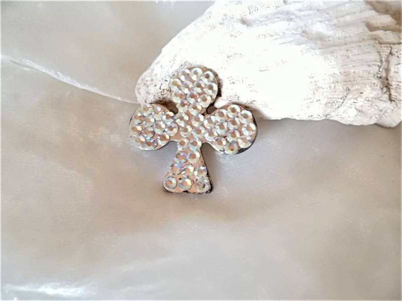 Tuchhalter Spielkarte Kreuz, Glitzender Durchziehtuchhalter, Schalclip, Tuchclip Skat 80Er Jahre, Geschenk Kartenfans, Art 613352606 Tuchhalter Spielkarte Kreuz, Glitzender Durchziehtuchhalter, Schalclip, Tuchclip Skat 80Er Jahre, Geschenk Kartenfans, Art 613352606 von goldknoepfchen