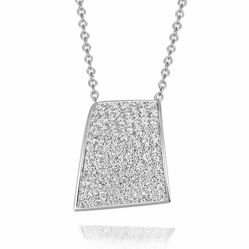 goldmaid Damen Collier 925 Sterlingsilber 142 Zirkonia weiß von goldmaid