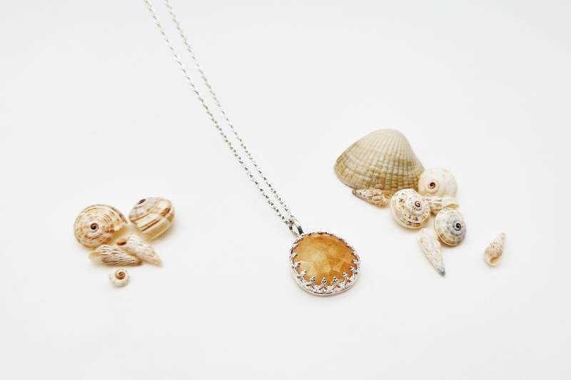 Silberanhänger Mit Aventurin von goldmondStuttgart