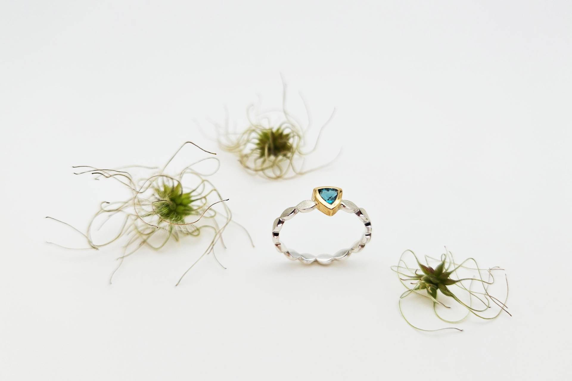 Silberring Mit Blauem Turmalin Silberring Mit Blauem Turmalin von goldmondStuttgart