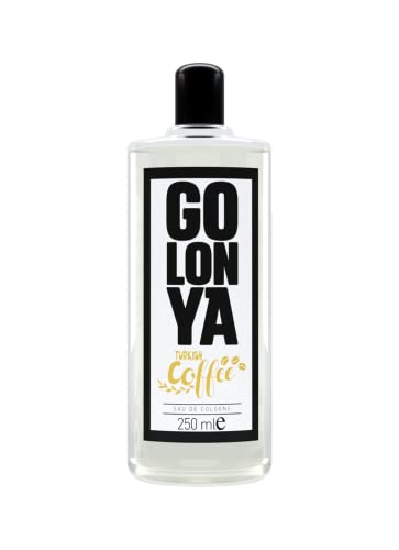 Golonya - COFFEE - Erfrischender Kölnischwasser Flakon - Kaffeeduft - Unisex Parfum - 250ml von golonya