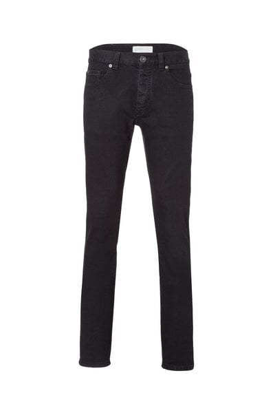 goodsociety Mens Slim Straight Jeans Black One Wash von goodsociety