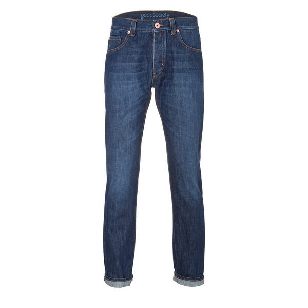 goodsociety Mens Slim Straight Jeans Kyanos von goodsociety