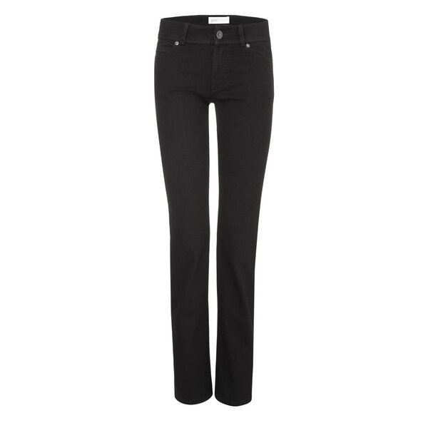 goodsociety Womens Straight Jeans Black One Wash von goodsociety