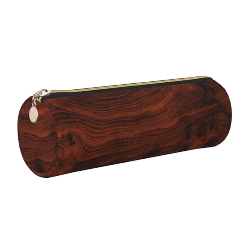 gopoo Federmäppchen aus Leder, schlankes ästhetisches Leder, Schreibwaren-Organizer-Tasche mit tragbarem Metallring, Rot, gold, Einheitsgröße, Kartenhalter gopoo Federmäppchen aus Leder, schlankes ästhetisches Leder, Schreibwaren-Organizer-Tasche mit tragbarem Metallring, Rot, gold, Einheitsgröße, Kartenhalter von gopoo