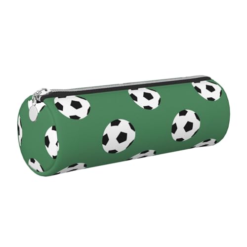 gopoo Federmäppchen aus Leder, schlankes ästhetisches Lederetui, Schreibwaren-Organizer-Tasche mit tragbarem Metallring, silber, Einheitsgröße, Kartenhalter von gopoo