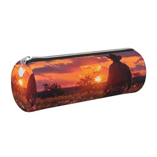 gopoo Federmäppchen aus Leder, schmale ästhetische Ledertasche, Schreibwaren-Organizer-Tasche mit tragbarem Metallring, silber, Einheitsgröße, Kartenhalter gopoo Federmäppchen aus Leder, schmale ästhetische Ledertasche, Schreibwaren-Organizer-Tasche mit tragbarem Metallring, silber, Einheitsgröße, Kartenhalter von gopoo