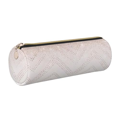 gopoo Glitzerndes Federmäppchen aus Leder mit hübschem Muster, schlanke ästhetische Ledertasche, Schreibwaren-Organizer-Tasche mit tragbarem Metallring, gold, Einheitsgröße, Kartenhalter gopoo Glitzerndes Federmäppchen aus Leder mit hübschem Muster, schlanke ästhetische Ledertasche, Schreibwaren-Organizer-Tasche mit tragbarem Metallring, gold, Einheitsgröße, Kartenhalter von gopoo