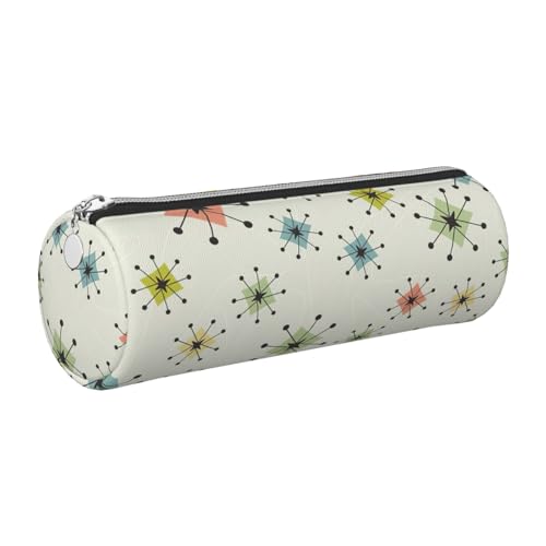 gopoo Modernes Leder-Federmäppchen, schlanke ästhetische Ledertasche, Schreibwaren-Organizer-Tasche mit tragbarem Metallring, silber, Einheitsgröße, Kartenhalter gopoo Modernes Leder-Federmäppchen, schlanke ästhetische Ledertasche, Schreibwaren-Organizer-Tasche mit tragbarem Metallring, silber, Einheitsgröße, Kartenhalter von gopoo