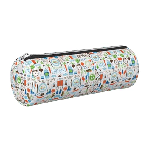 gopoo Nature Wildlands Activities Leder-Federmäppchen, schlanke ästhetische Ledertasche, Schreibwaren-Organizer-Tasche mit tragbarem Metallring, silber, Einheitsgröße, Kartenhalter gopoo Nature Wildlands Activities Leder-Federmäppchen, schlanke ästhetische Ledertasche, Schreibwaren-Organizer-Tasche mit tragbarem Metallring, silber, Einheitsgröße, Kartenhalter von gopoo