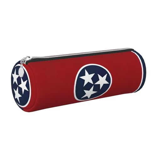 gopoo Tennessee Federmäppchen aus Leder, schlankes ästhetisches Lederetui, Schreibwaren-Organizer-Tasche mit tragbarem Metallring, silber, Einheitsgröße, Kartenhalter gopoo Tennessee Federmäppchen aus Leder, schlankes ästhetisches Lederetui, Schreibwaren-Organizer-Tasche mit tragbarem Metallring, silber, Einheitsgröße, Kartenhalter von gopoo