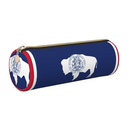 gopoo Wyoming Leder-Federmäppchen, schlanke ästhetische Ledertasche, Schreibwaren-Organizer-Tasche mit tragbarem Metallring, gold, Einheitsgröße, Kartenhalter gopoo Wyoming Leder-Federmäppchen, schlanke ästhetische Ledertasche, Schreibwaren-Organizer-Tasche mit tragbarem Metallring, gold, Einheitsgröße, Kartenhalter von gopoo