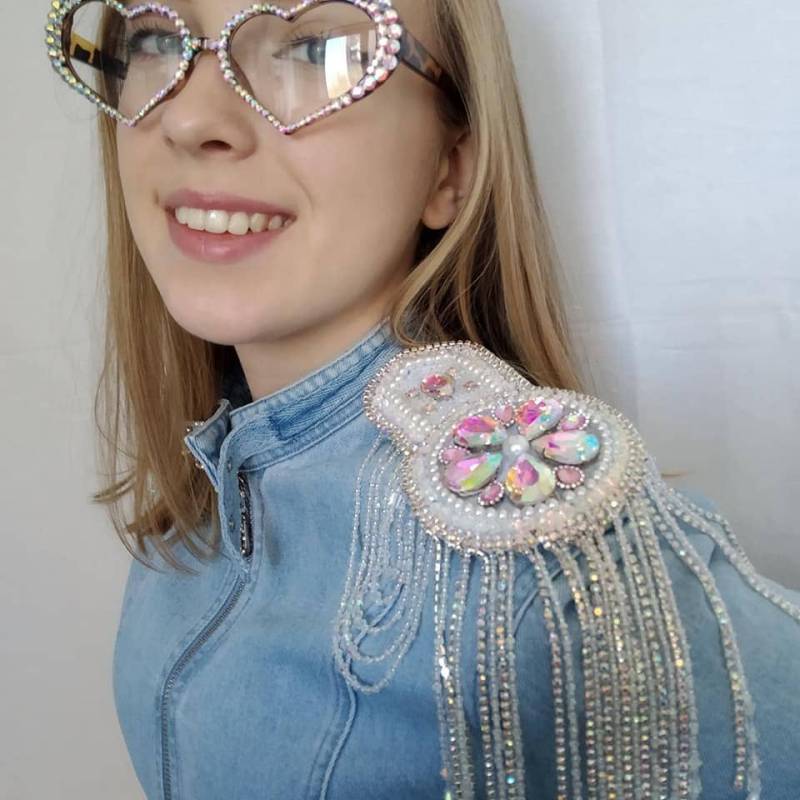 Schulter Schmuck Schulterklappen Mit Langen Quasten - Statement Runway Einzigartige Military Style Mode Accessoire von gorgeouslily